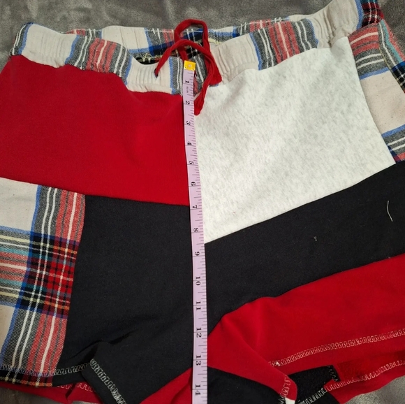 Handmade Patchwork Sweat Shorts - Picture 5 of 6
